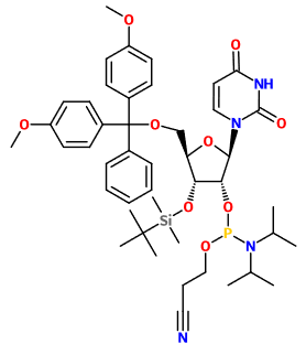 (图片) MC082504 3'-O-TBDMS-5'-O-DMT-rU CED phosphoramidite